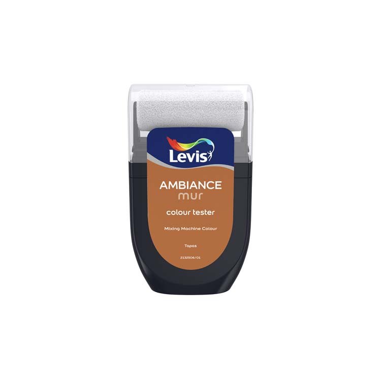 Levis verf Ambiance mur mat tester 30ml tapas