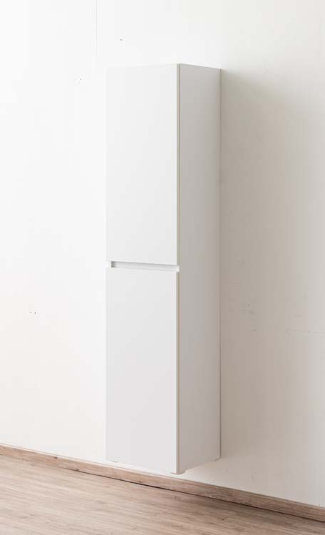 Armoire colonne Pia blanc mat 400 mm