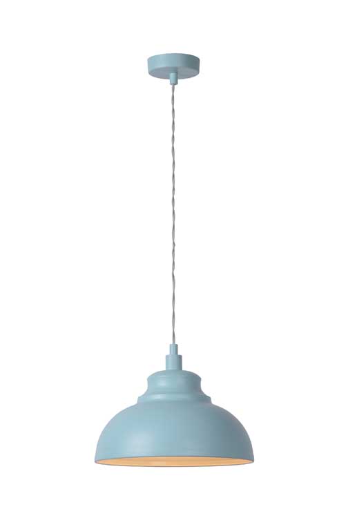 Lucide ISLA - Suspension - Ø 29 cm - E14 - Bleu Pastel