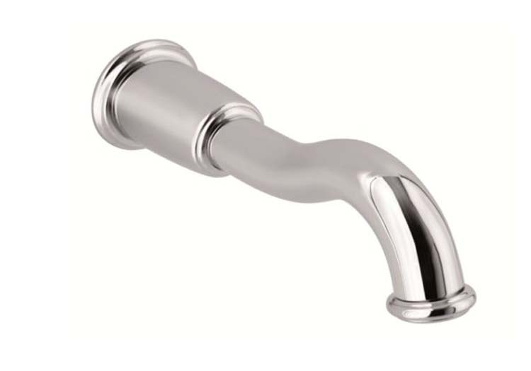 Bec de bain Traditional De Luxe Chrome