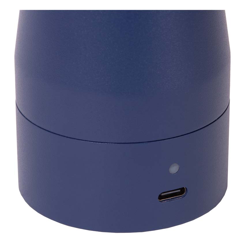 Lucide IPSOS - Oplaadbare Tafellamp - Accu/Batterij - LED Dim to warm - 1x3W 3000K/3200K - Blauw