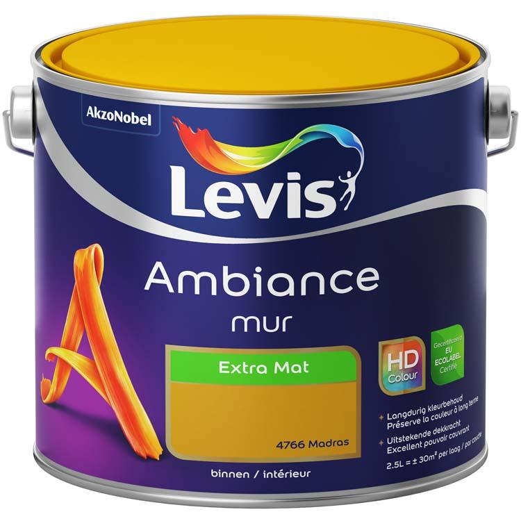 Levis Ambiance muurverf extra mat 2,5l madras