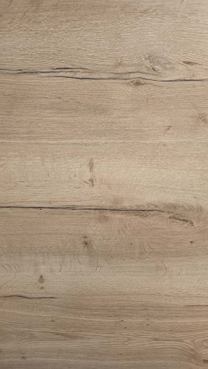 Complete deur tubespaan realwood oak horizont + zwarte deurkast 93cm