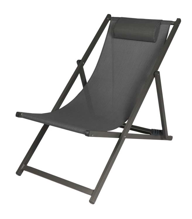 Chaise de jardin Dorada aluminium anthracite