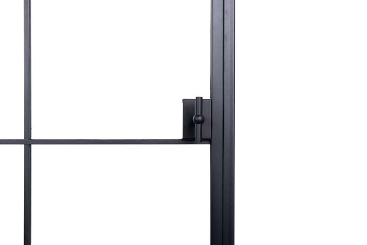 Porte intérieure Fer Forgé 8W doubl.Black Glamour G sur mesure