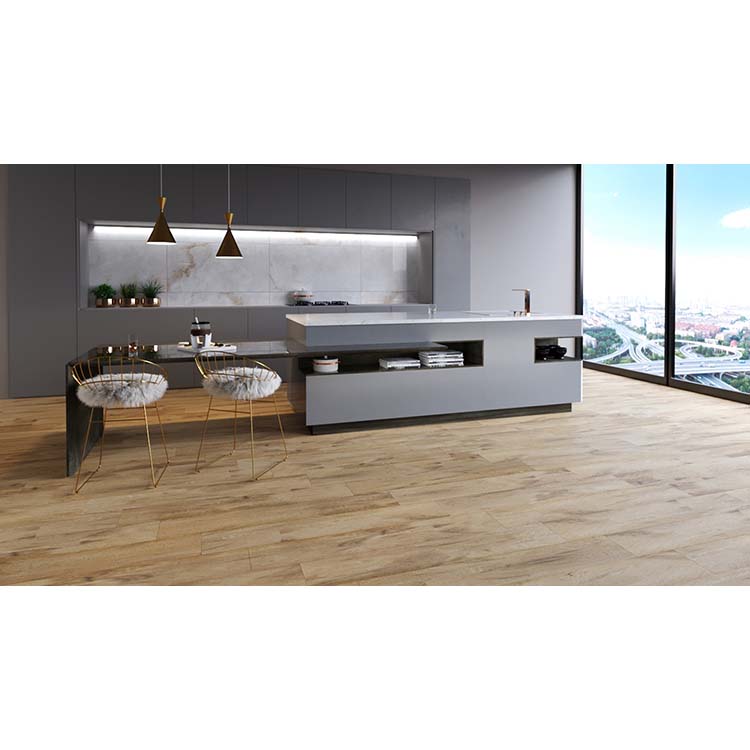 Carrelage Silva beige 20x120x1cm