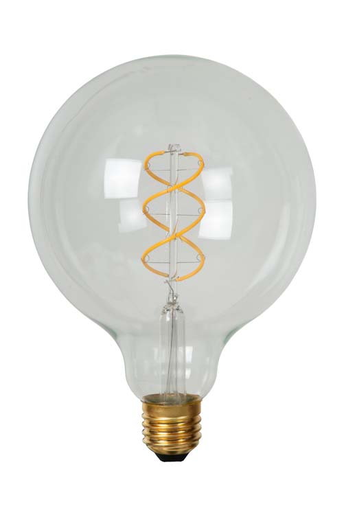 Lucide G125 - Ampoule filament - Ø 12,5 cm - LED Dim. - E27 - 1x5W 2700K - Transparent