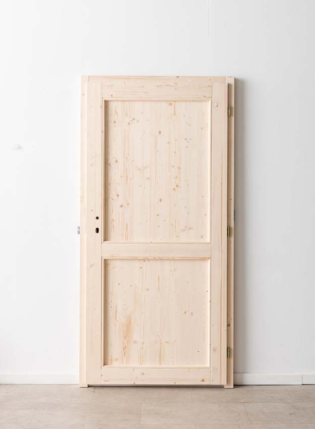 Porte extérieure en bois Gargano L 980 x H 1980 mm G