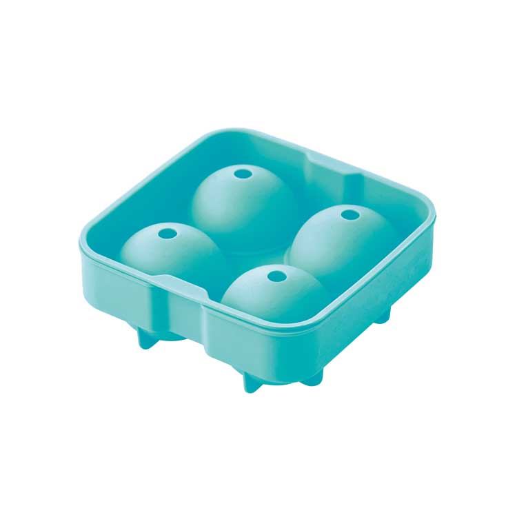 Moule de glaçons silicone aqua 4 balles de glace