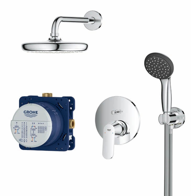 Doucheset inbouw Grohe Get Vitalio Start chroom