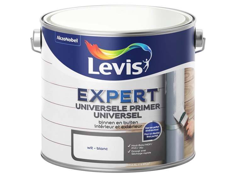 Levis Expert primer universeel 2,5l wit