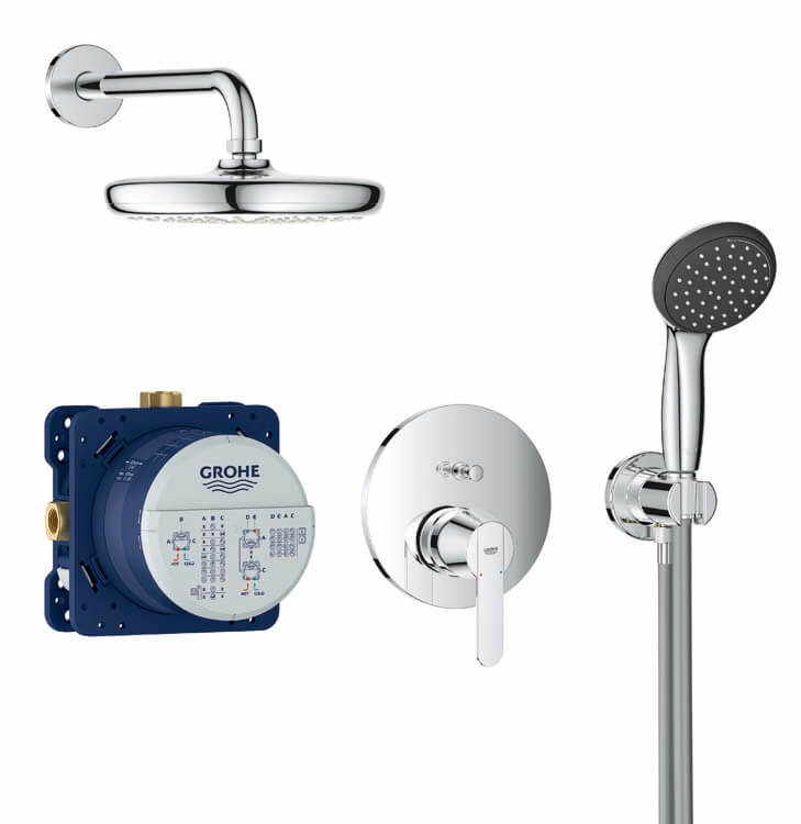 Doucheset inbouw Grohe Get Vitalio Start chroom