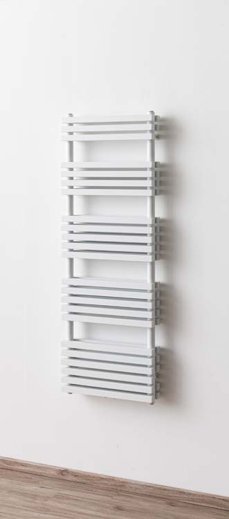 Radiateur sèche-serviette Dania double blanc 141 x 50 cm 1391 Watt