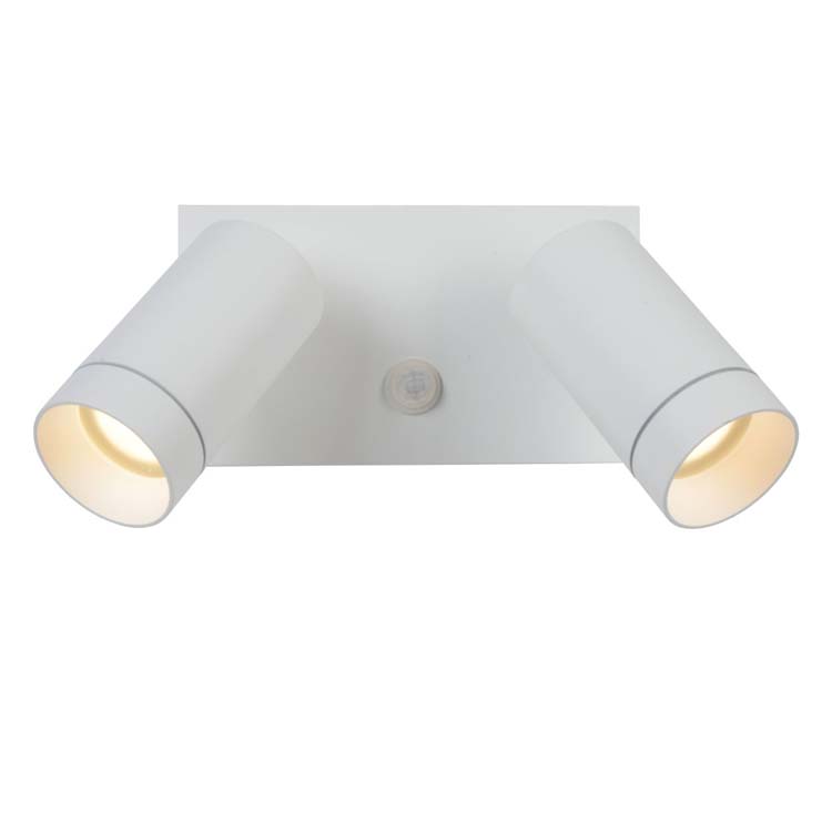 Lucide TAYLOR - Wandspot Buiten - 2xGU10 - IP44 - Wit