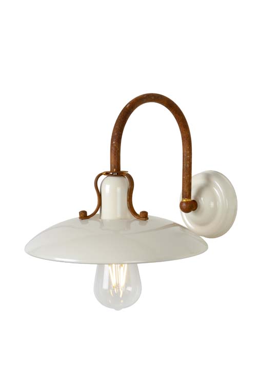 Lucide RÖMER - Wandlamp - Ø 24 cm - E27 - Beige