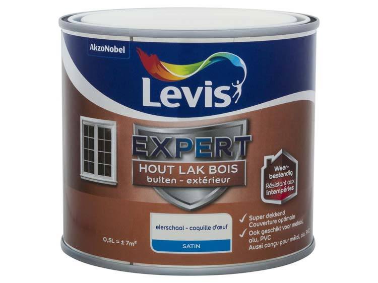 Levis Expert laque extérieur satin 0,5l coquille d'uf