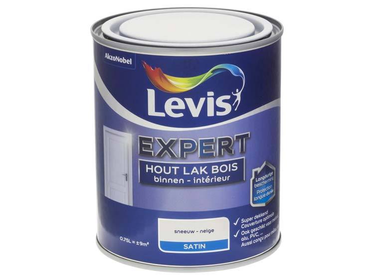 Levis Expert laque intérieur satin 0,75l neige