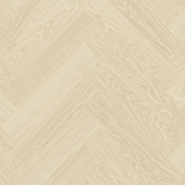 Vinyle Quick-step ciro herringbone 6mm chêne polaire pur gris clair