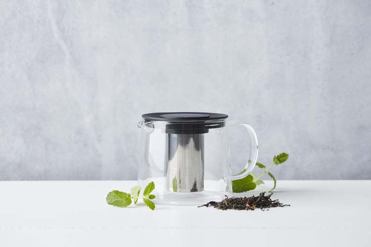 Theepot glas met infuser Point-Virgule 600 ml