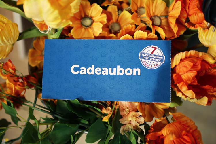 Cadeaubon (kadobon) 125 euro
