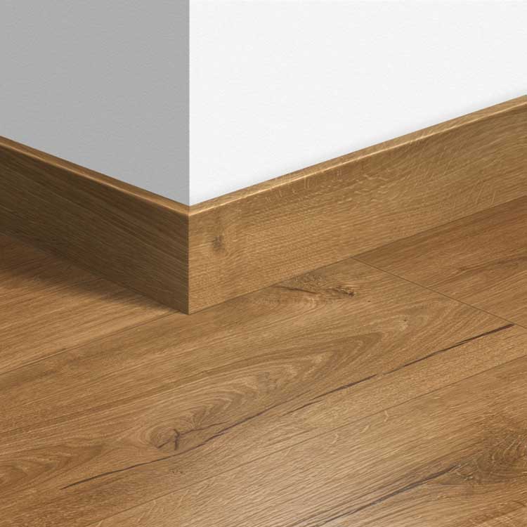 Plinthe parquet Quick-Step 14 x 77 x 2400 mm Chêne classique naturel