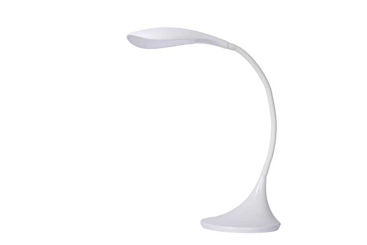 Lucide EMIL - Bureaulamp - Ø 17 cm - LED Dimb. - 1x4W 3000K - Wit