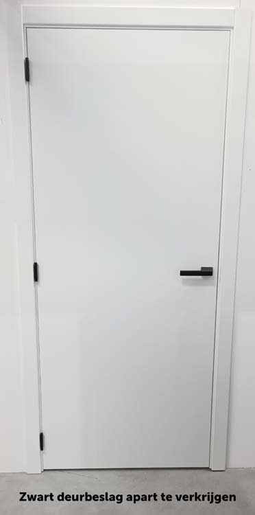 Bloc-porte prof 83x201.5cm Soft mat blanc 105-130mm Droite