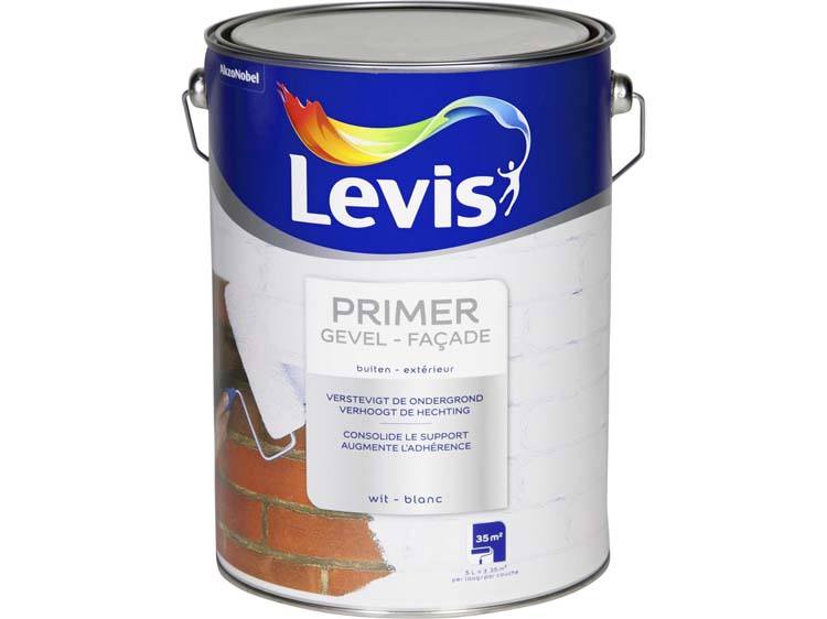 Levis primer buitenmuur 5l wit