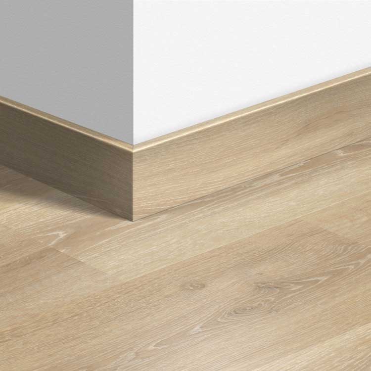 Plinthe parquet Quick-Step 14 x 77 x 2400 mm Chêne Tennessee clair