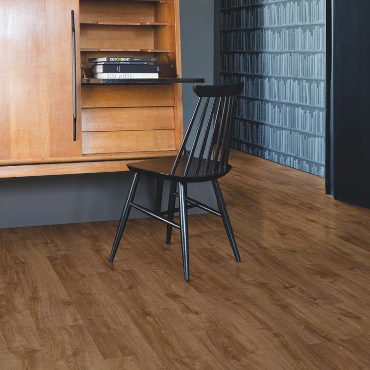 Échantillon Quick-step alpha vinyl medium planks Chêne automne marron