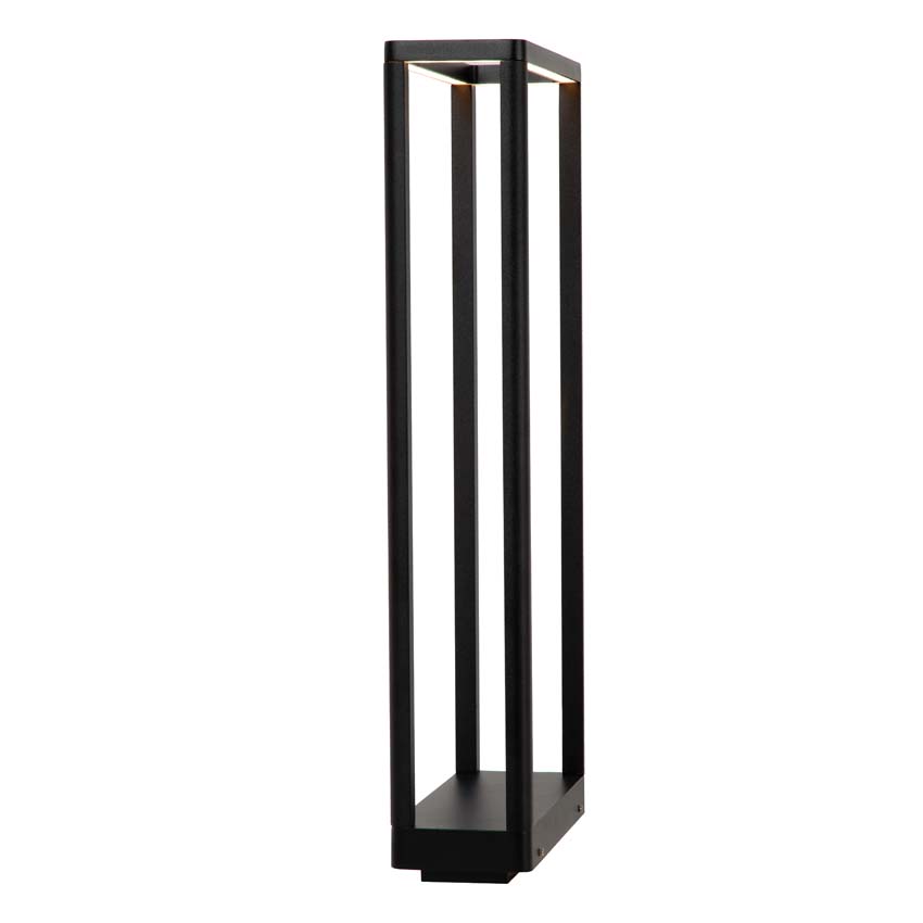 Lucide NARVIK - Borne extérieur - LED - 1x9,2W 3000K - IP65 - Noir