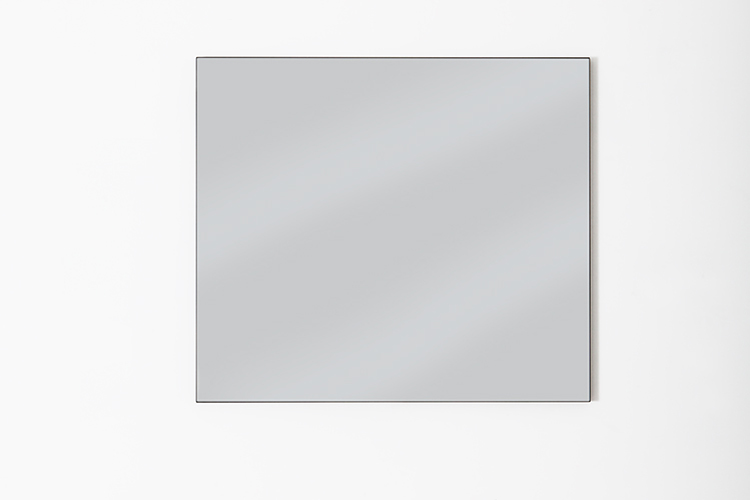 Spiegel met zwarte kader 80cm