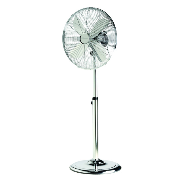 Ventilateur chrome diam 40 cm 3 vitesses