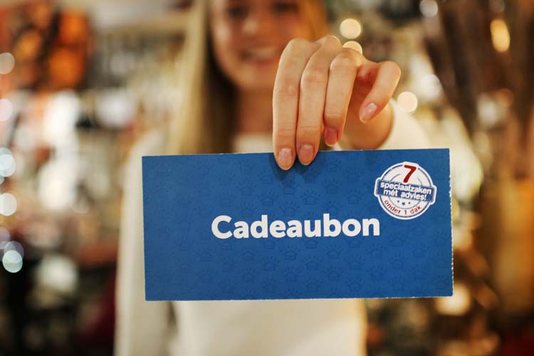 Cadeaubon (kadobon) 300 euro