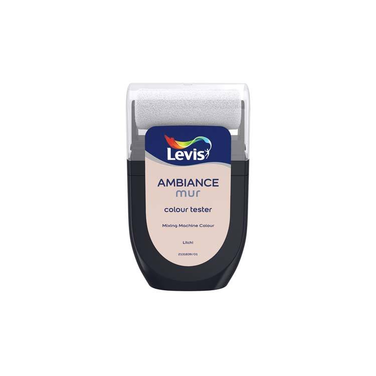 Levis Ambiance mur mat Testeur de Couleur 30ml litchi