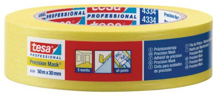 Tesa afplaktape Precision 50m x 30mm