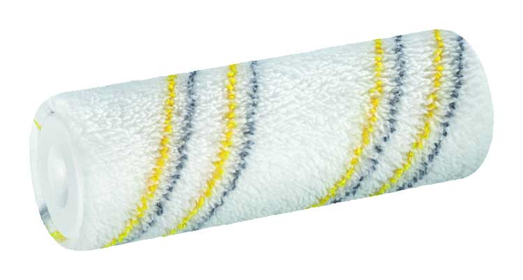 Manchon laque 12cm Ø30 Microfibre 5 jaune-gris rugueux