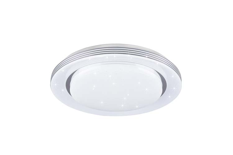 Plafonnier LED wit kristal H7cm 22W 2200LM 3000-6000K