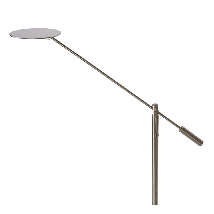 Lucide ANSELMO - Leeslamp - LED Dimb. - 1x9W 3000K - Mat chroom