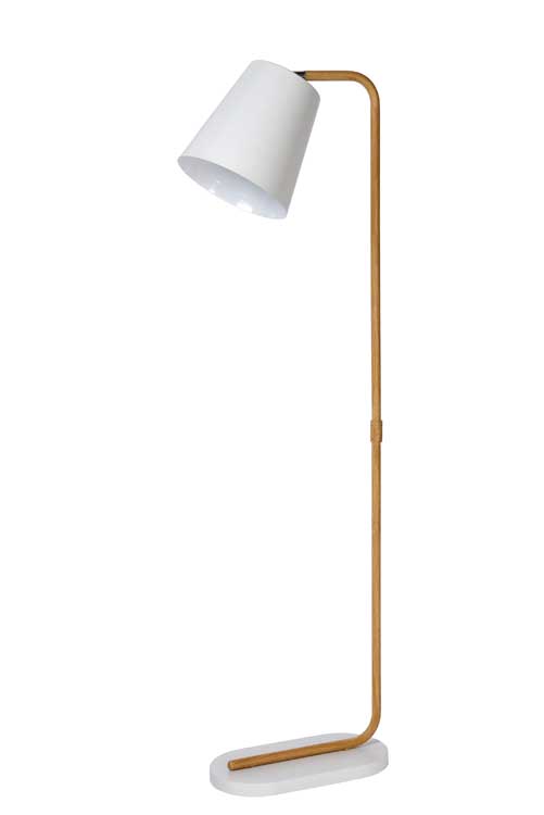 Lucide CONA - Lampadaire - E27 - Blanc