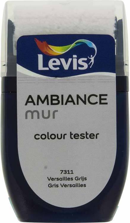 Levis Ambiance tester muurverf mat 30ml versailles grijs