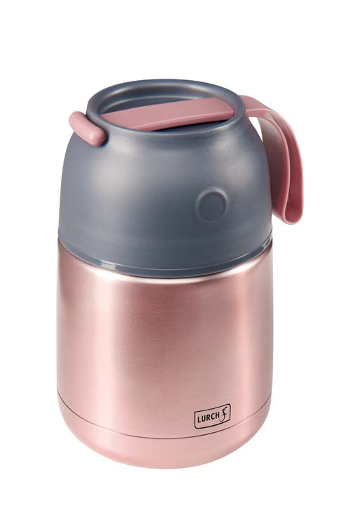 Thermos RVS roze dubbelwandig 450 ml