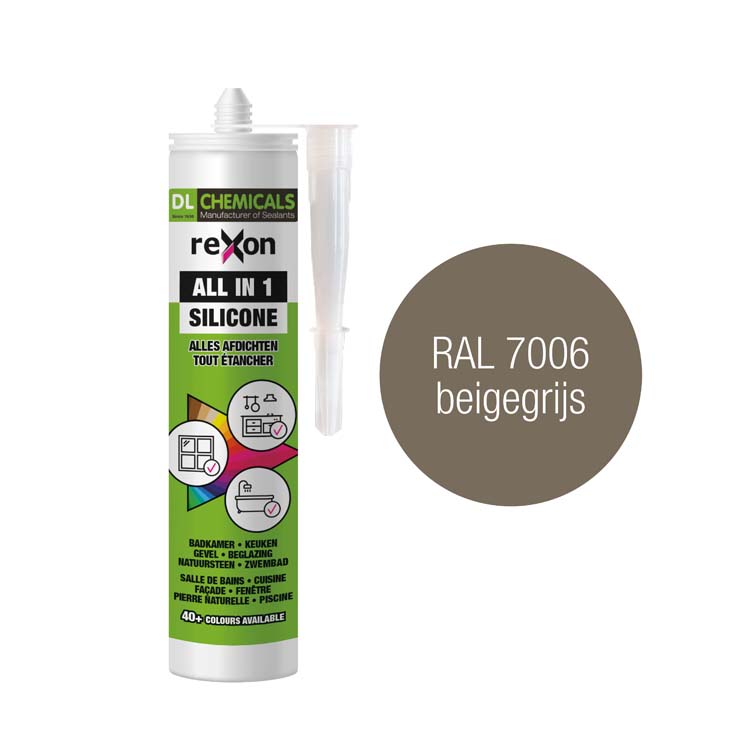 All-in 1 silicone 290ml RAL7006 gris beige