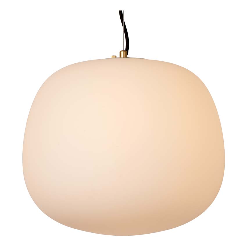 Lucide ELYSEE - Suspension - Ø 38 cm - 1xE27 - Opalin