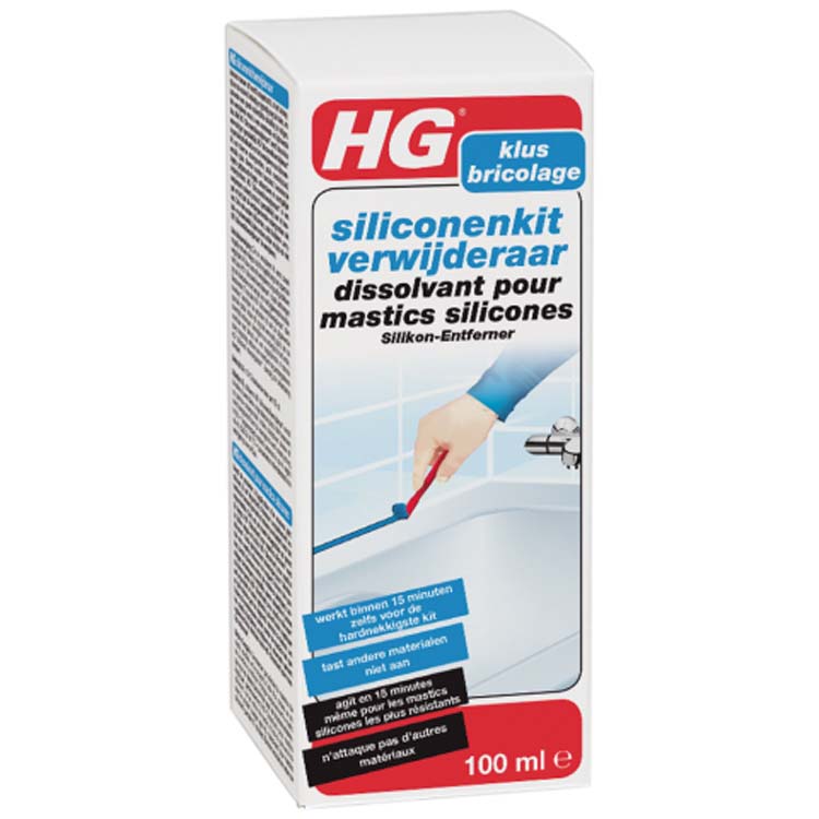 HG siliconenkitverwijderaar 100ml