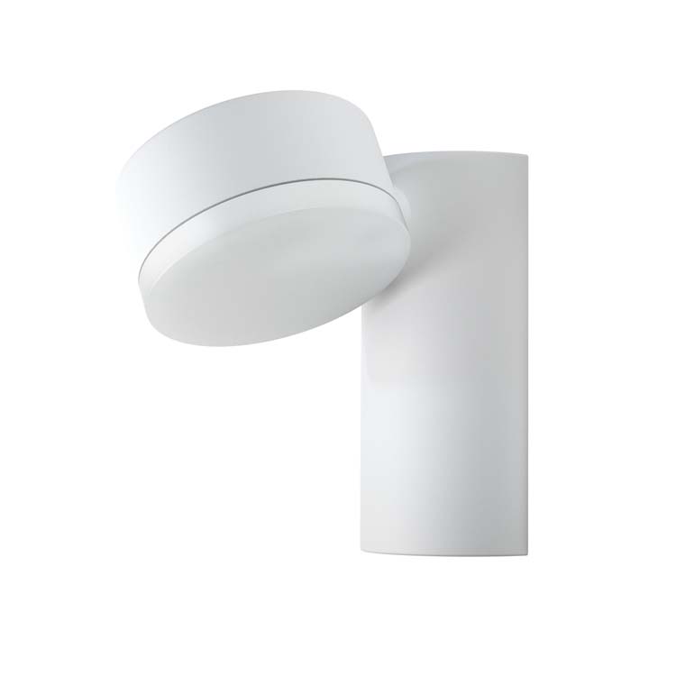 Applique Murale Extérieure  Spot Rond 8W Blanc