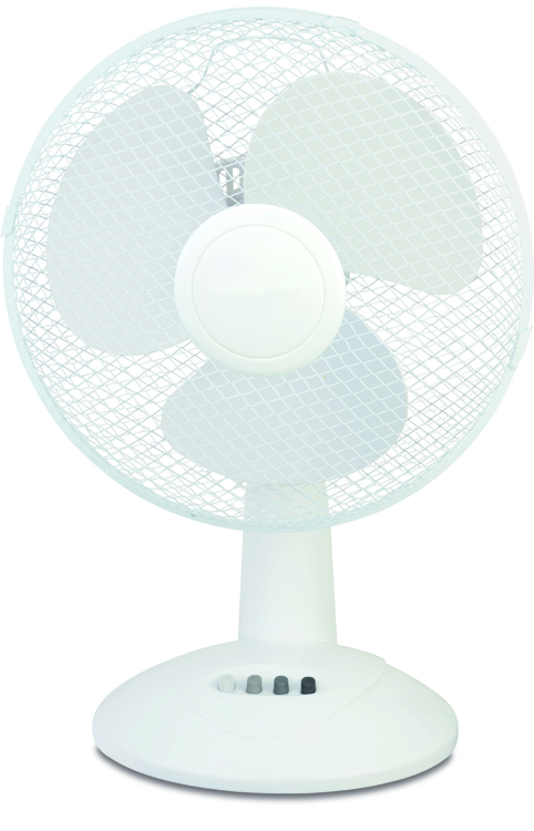 Ventilateur blanc diam 30 cm 3 vitesses