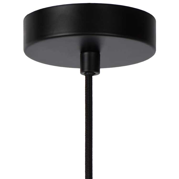 Lucide JULIUS - Hanglamp - Ø 20 cm - E27 - Fumé