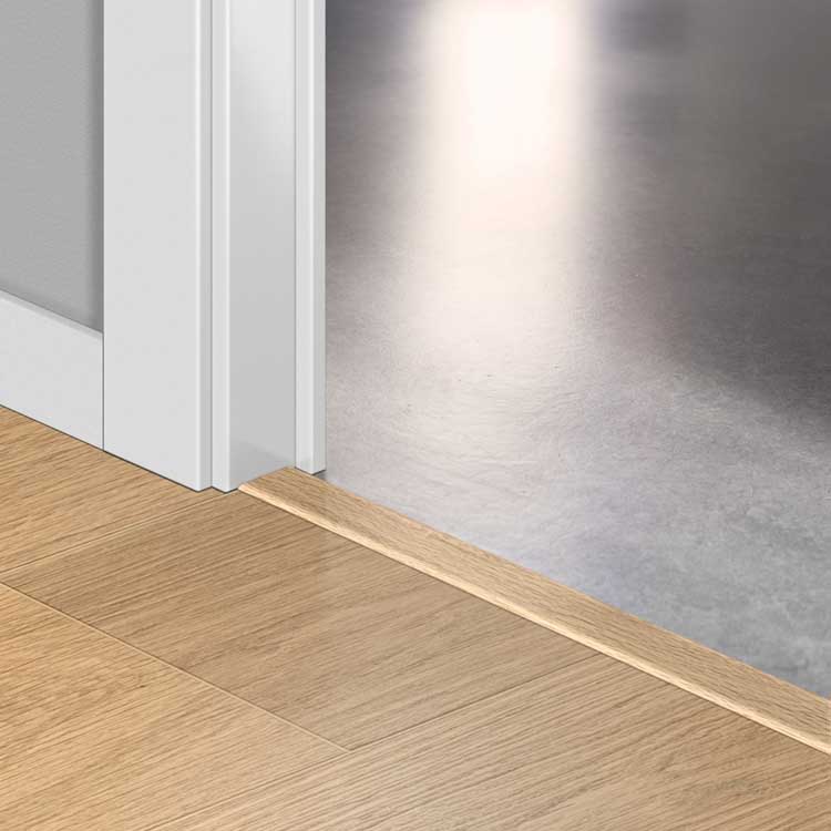 Profilé Incizo Quick-Step 13 x 48 x 2150 mm Chêne verni blanc