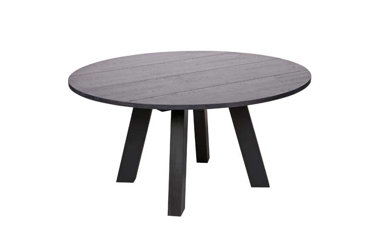 Rhonda Xl Eetkamertafel Ø150cm Eiken Blacknight 